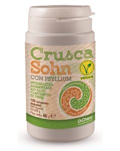 CruscaSohn Integratore Intestinale Con Fibre 100 Compresse