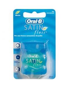Oral-B Satin Floss Filo Interdentale Alla Menta 25 m