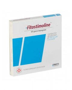 Fitostimoline 15% Garze Impregnate Estratto Acquoso Di Triticum Vulgare 10 Garze