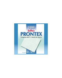 Safety Prontex Soft Garze In Tessuto Non Tessuto 10x10 cm 100 Pezzi