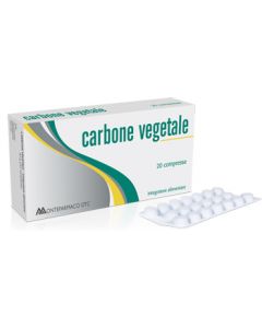 Carbone Vegetale Integratore Gonfiore Addominale 20 Compresse