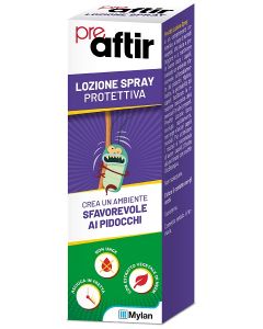 PreAftir Lozione Spray Anti Pidocchi e Lendini 100 ml
