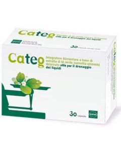 Categ Estratto Di Tè Verde Integratore Drenante 30 Capsule