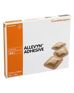 Allevyn Adhesive Medicazione Idrocellulare Adesiva 7,5cmx7,5cm 3 Medicazioni