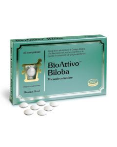 Bio Attivo Biloba Integratore Per La Memoria 30 Compresse