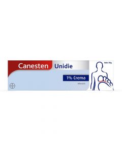 Canesten Unidie Crema Antimicotico Antifungino contro Funghi Micosi Piede d'Atleta 30g