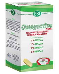 Esi Omegactive Vegan Integratore Acidi Grassi 120 Perle Vegetali