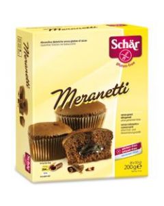 Schar Meranetti Merendine Al Cacao Senza Glutine 200g (4x50g)
