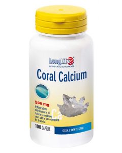 LongLife Coral Calcium Integratore 100 Capsule