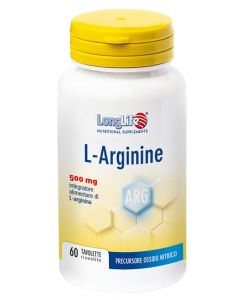 LongLife Larginine Integratore 60 Tavolette