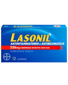 Lasonil Antidolorifico e Antinfiammatorio contro Dolore Muscolare Articolare 12 Compresse