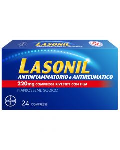 Lasonil Antidolorifico e Antinfiammatorio contro Dolore Muscolare Articolare 24 Compresse