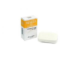 Saugella Viso Detergente Solido pH Acido Sapone allo Zolfo Pelle Impura 100 g