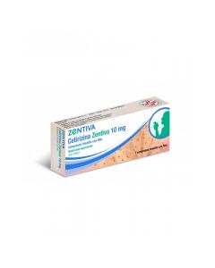 Zentiva Cetirizina Rinite Allergica e Orticaria Cronica Idiopatica 7 Compresse