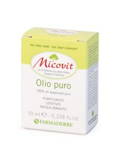 Farmaderbe Micovit Olio Puro Purificante Lenitivo Riequilibrante 10Ml