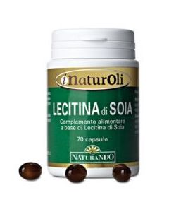 Naturando Lecitina Di Soia Integratore 70 Capsule