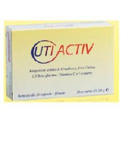 Utiactiv Integratore Fisiologico 36 Capsule 340 mg