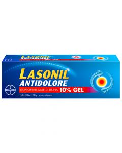 Lasonil Antidolore Gel Antidolorifico e Antinfiammatorio Dolori Muscolari e Articolari 120g