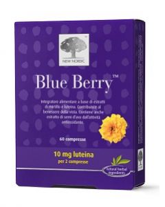 New Nordic Blue Berry Integratore Vista 60 Compresse