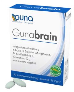 Guna Brain Integratore Per La Concentrazione 30 Compresse