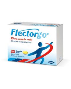 Flectorgo Capsule 25 mg Diclofenac Antidolorifico 20 Capsule Molli