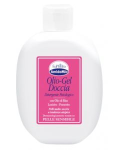 Euphidra AmidoMio Doccia Olio Gel Doccia Detergente Lipidico Con Olio Di Riso 200 ml