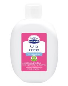 Euphidra AmidoMio Olio Corpo Per Neonati Con Olio Di Riso 200ml