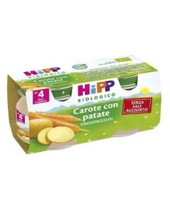 HIPP BIO OMO CAR+PATATE 2X80G