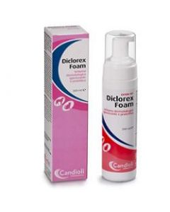 Candioli Diclorex Foam Schiuma Dermatologica Igienizzante Cani E Gatti 200 Ml
