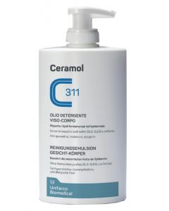 Ceramol 311 Olio Detergente Viso Corpo Flacone 400 ml