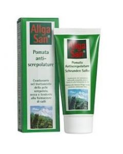 Allgasan Pomata Anti-Screpolature Notte Per Mani E Piedi Secchi 90 Ml