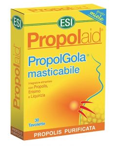 Esi Propolaid Integratore Benessere Gola 30 Tavolette Gusto Miele