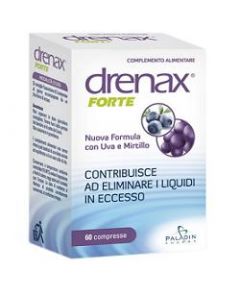Drenax Forte Mirtillo Integratore Drenante 60 Compresse