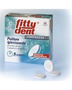 Fittydent Compresse Igienizzanti Protesi Dentali 32 Compresse