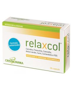 Relaxcol Integratore Gonfiore e Tensione Addominale 36 Capsule