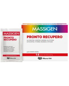 Massigen Pronto Recupero Integratore Multiminerale Multivitaminico 14 Bustine