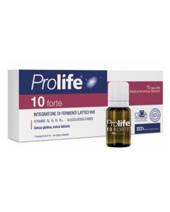 Prolife 10 Forte Integratore Fermenti Lattici Vivi 10 Flaconcini