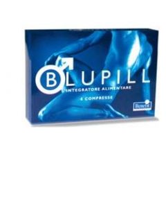 Blupill Pillola Blu Naturale 6 Compresse 6g
