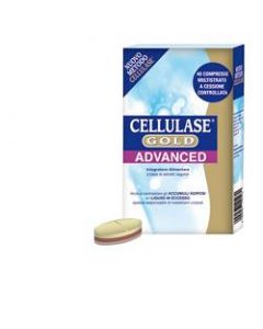 Cellulase Gold Advanced Integratore Anticellulite 40 Compresse