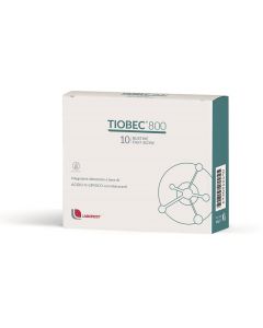 Tiobec 800 Integratore Acido a-lipoico 10 Bustine Fast-Slow