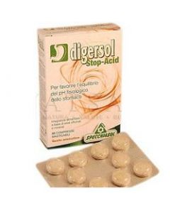 Specchiasol Digersol Stop-Acid Integratore Digestivo 20 Compresse