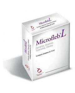 Microfleb L Integratore Sistema Linfatico 10 Fiale 10 ml