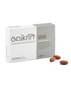 Onikrin Integratore Rinforzante per Unghie e Capelli 30 Compresse