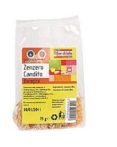 Fior Di Loto Zenzero Candito Biologico 75 g