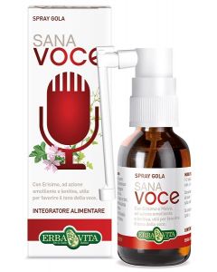 Erba Vita Sana Voce Spray Gola Integratore Mucosa Orofaringea 30 ml