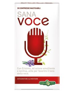 Erba Vita Sana Voce Integratore Mucosa Orofaringea 30 Compresse
