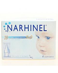 Narhinel 20 Ricariche Usa e Getta Soft Aspiratore Nasale