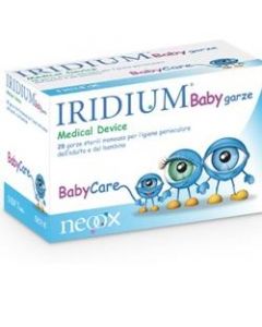 Iridium Baby Garza Igiene Oculare 28 Pezzi