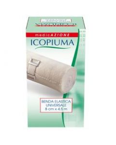 Icopiuma Benda Elastica Universale In Cotone cm 8x4,5 m