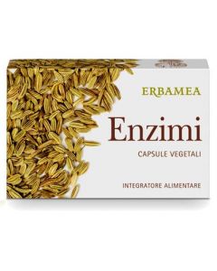 Erbamea Enzimi Integratore Alimentare 24 Compresse Vegetale